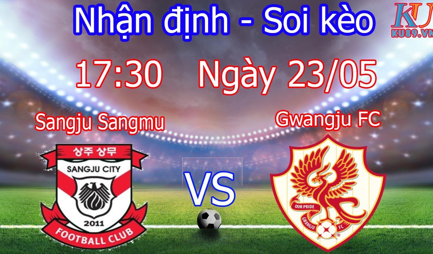 bong da tran Sangju Sangmu – Gwangju FC