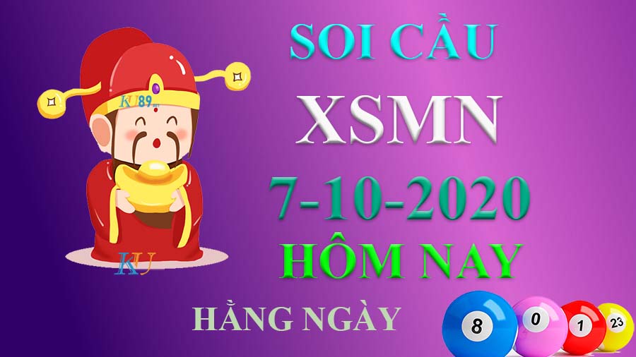 Soi cầu xsmn miền nam 7/10/2020 Đồng Nai, Cần thơ, Sóc trăng thứ tư