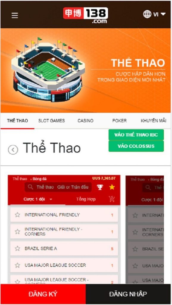 Nền tảng 138bet Mobile cho Android