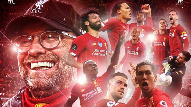 Liverpool chính thức vô địch Premier League