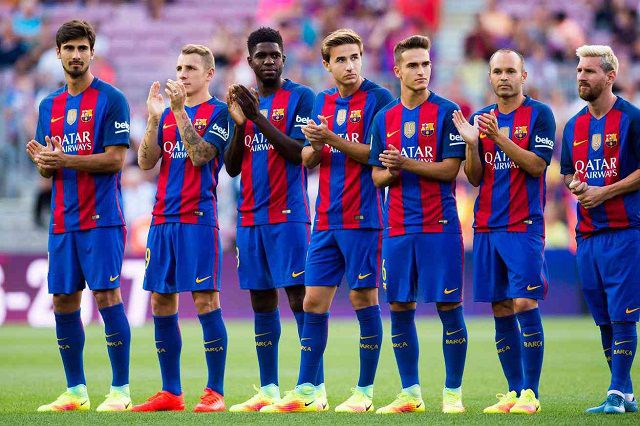Barcelona là một trong những câu lạc bộ bóng đá nổi tiếng trên thế giới 