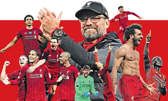 Liverpool trở thành tân vương của Premier League