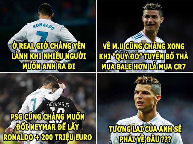 Nỗi đau lòng của Ronaldo khiến một số người hâm mộ hiểu được 