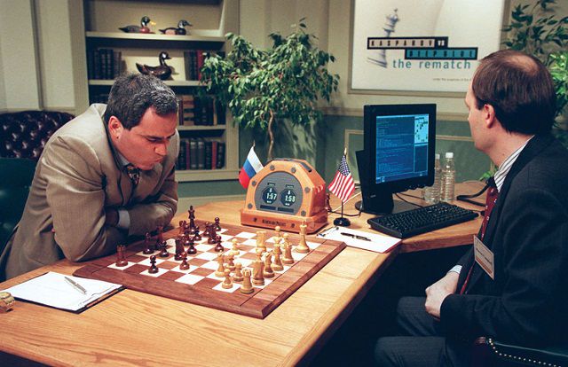 Cuộc đối đầu giữa Deep Blue và Gary Kasparov được coi là ván cờ hay nhất thế giới