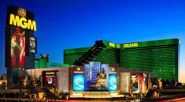 Sòng bạc MGM Grand ở Las Vegas là sòng bạc nổi tiếng nhất trên thế giới