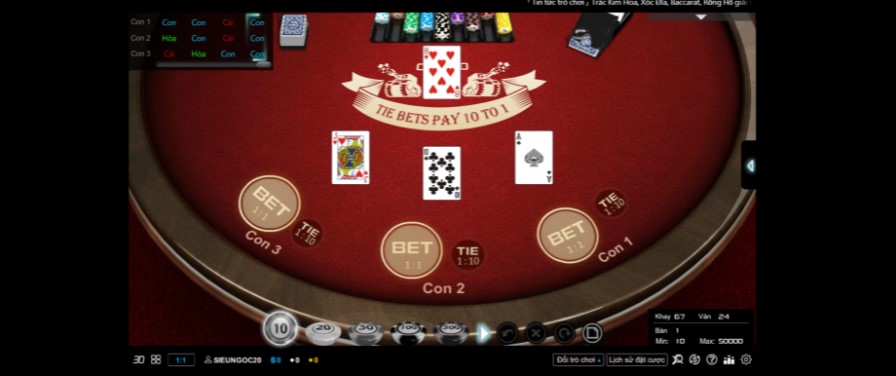 Casino War KUBET là trò chơi cá cược trực tuyến phổ biến nhất