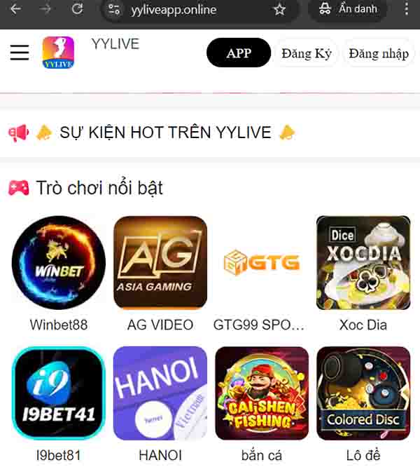 Xổ số YYlive app