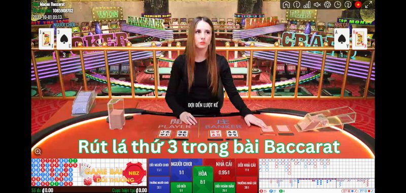 Rút bài baccarat